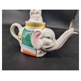 Elephant Shaped Ceramic Teapot