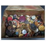 Artistyle Chocolate Company Butterfly Tin With Assorted Buttons