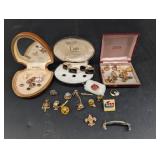 Krementz, Swank & Daytons Cufflinks and Tie Tack Mixed Lot
