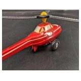 Vintage Fire Patrol Tin Helicopter