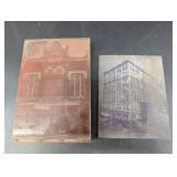 Pair of Architectural Printing Plates