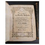Antique German & English Book Collection (5 Volumes)