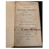 Antique German & English Book Collection (5 Volumes)