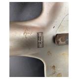 Vintage Seven Seas Metal Airplane HB-IBK