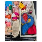 Vintage Barbie Ponytail Doll Accessories Case