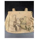 Vintage 1942 U.S. Canvas Military Bag