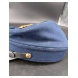 Military Style Blue Wool Cap Size Large
