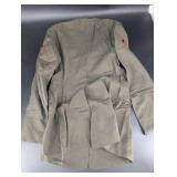 Military Wool Service Jacket With Chevrons