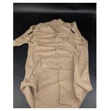 Vintage Military Khaki Utility Shirt Cone T.A. Mfg No 8405-230-4095