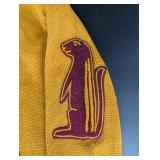Vintage Collegiate Chenille Sweater Size 42