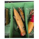 Vintage South Bend & Shakespeare Fishing Tackle Box Mixed Lot