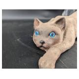 Cat Figurine Stretching