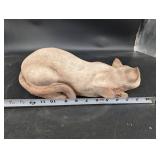 Cat Figurine Stretching