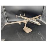 Vintage Metal Airplane Model HBK F-B