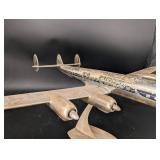 Vintage Metal Airplane Model HBK F-B