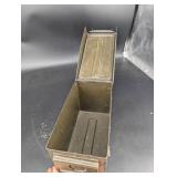 Vintage Military Ammo Can Metal Storage Box