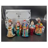 Kurt S. Adler Polonaise Collection Komozja Christmas Ornaments Set of 5