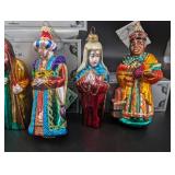 Kurt S. Adler Polonaise Collection Komozja Christmas Ornaments Set of 5
