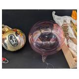 Vintage Christmas Glass Ornaments Mixed Lot (7)