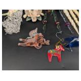 Glass Christmas Ornament Mixed Lot