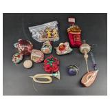 Vintage Christmas Ornament Assortment McDonald