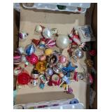 Vintage Christmas Ornament Assortment in Foam Trays