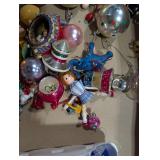 Vintage Christmas Ornament Assortment in Foam Trays