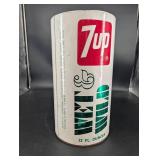 Vintage 7Up 12 Fl Oz Can Display