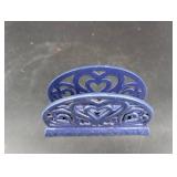 Vintage Wilton Heart Napkin Holder