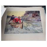 Vintage Signed Earl Moran & Phillip R. Goodwin Print Mixed Lot More Than 30 Prints