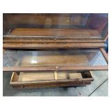 Antique Oak Barrister Bookcase 4-Section