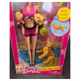 Vintage Barbie Paddling Taffy & Pups Doll Set
