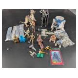 Star Wars Figures, Vehicles & Collector Card Mixed Lot