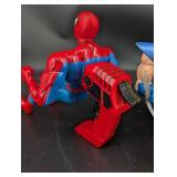 Vintage Marvel Spider-Man & Wolverine Action Figures