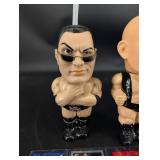 The Rock, Austin, Bret Hart & Roman Reigns Wrestling Mixed Lot