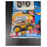 Hot Wheels Monster Jam Carded Vehicles Lot of 6