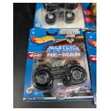 Vintage Hot Wheels Monster Jam 4-Car Set Eradicator, Wolverine, He-Man & American Guardian