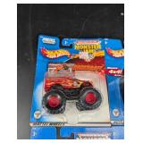 Hot Wheels Monster Jam Monster Trucks (Lot of 4)
