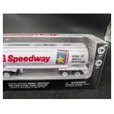 Speedway Mack Anthem Day Cab & Fuel Tank Trailer Lights & Sounds Toy