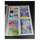 Vintage Garbage Pail Kids Trading Card Binder Mixed Lot