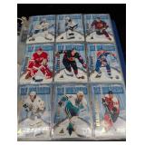 Pinnacle Hockey Insert Card Binder Mixed Lot