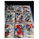 Pinnacle Hockey Insert Card Binder Mixed Lot