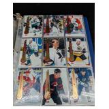 Pinnacle Hockey Insert Card Binder Mixed Lot