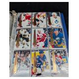 Pinnacle Hockey Insert Card Binder Mixed Lot