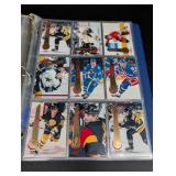 Vintage Hockey Trading Card Binder Mixed Lot