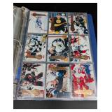 Vintage Hockey Trading Card Binder Mixed Lot