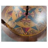 Globe Bar Cabinet Zodiac Map Design