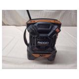 RIDGID X4 Jobsite Radio AM/FM MP3 Compatible Portable Good