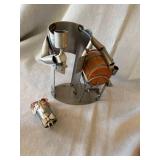Decorative Wine Bottle Holder & Wooden Bottle Puzzle Case Lot