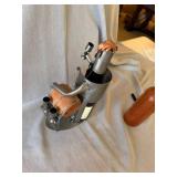 Decorative Wine Bottle Holder & Wooden Bottle Puzzle Case Lot
